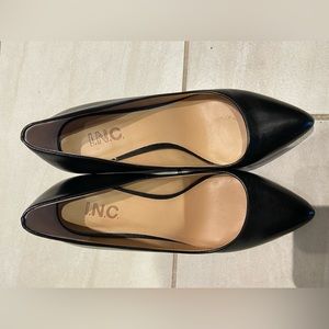 I.N.C. Zitah Pointed Toe Black Pumps - Gently used - Size 8W